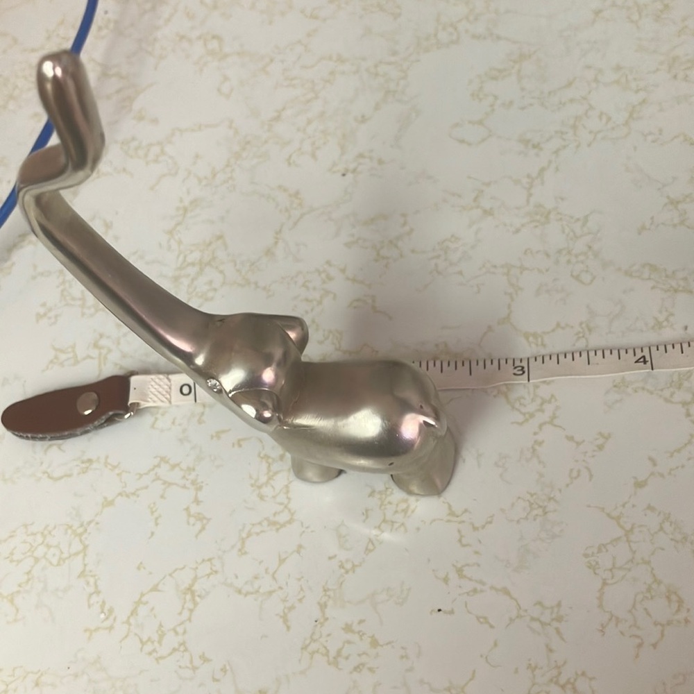 Silver Elephant Bottle Opener